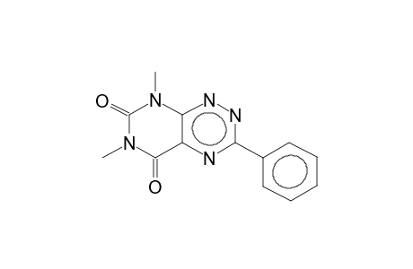 5,6,7,8-TETRAHYDRO-3-PHENYL-6,8-DIMETHYLPYRIMIDO[5,4-E][1,2,4]-TRIAZIN-5,7-DIONE