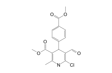 METHYL-6-CHLORO-5-FORMYL-4-(4-METHOXYCARBONYLPHENYL)-2-METHYL-1,4-DIHYDROPYRIDINE-3-CARBOXYLATE