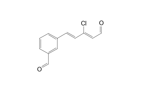 3-Chloro-5-(3'-formylphenyl)penta-2,4-dien-1-al