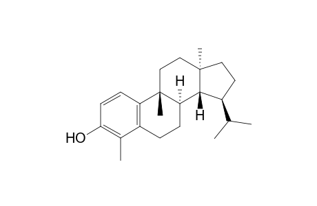 Estra-1,3,5(10)-trien-3-ol, 4,9-dimethyl-15-(1-methylethyl)-, (8.alpha.,9.beta.,13.alpha.,14.beta.,15.beta.)-