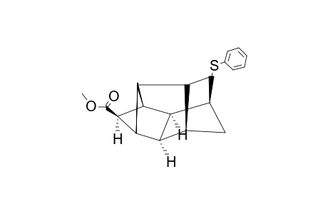 (1-BETA,2-ALPHA,2A-BETA,2B-BETA,3-BETA,4-ALPHA,5A-BETA,6-ALPHA,6A-BETA)-DECAHYDRO-3-PHENYLTHIO-2,4,6-METHENOCYCLOBUTA-[A]-PENTALENE-1-CARBOXYLIC-ACID,METHYLEST