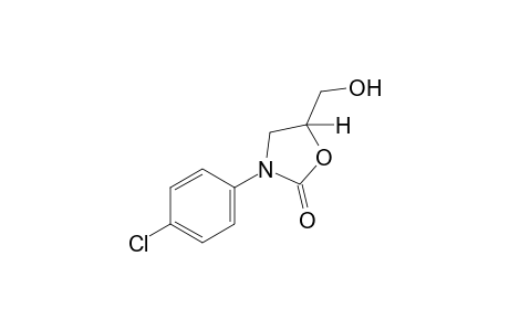 3-(p-chlorophenyl)-5-(hydroxymethyl)-2-oxazolidinone