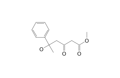 Benzenepentanoic acid, .delta.-hydroxy-.delta.-methyl-.beta.-oxo-, methyl ester