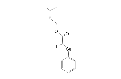 3-METHYLBUT-2-ENYL-2-(FLUOROPHENYLSELANYL)-ACETATE