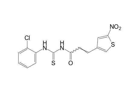 1-(o-chlorophenyl)-3-[3-(5-nitro-3-thienyl)acryloyl]-2-thiourea