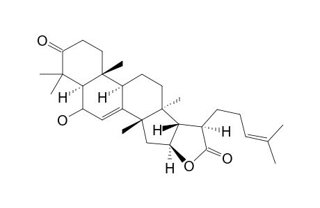 6-BETA-HYDROXY-3-OXO-13-ALPHA,14-BETA,17-ALPHA-LANOSTA-7,14-DIEN-21,16-BETA-OLIDE