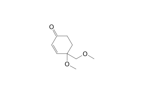4-Methoxy-4-(methoxymethyl)cyclohex-2-en-1-one