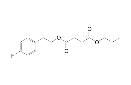 Succinic acid, 4-fluorophenethyl propyl ester