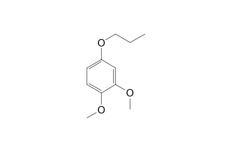 3,4-Dimethoxyphenol, N-propyl ether