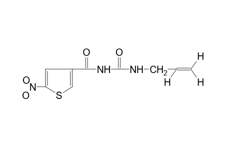 1-allyl-3-(5-nitro-3-thenoyl)urea