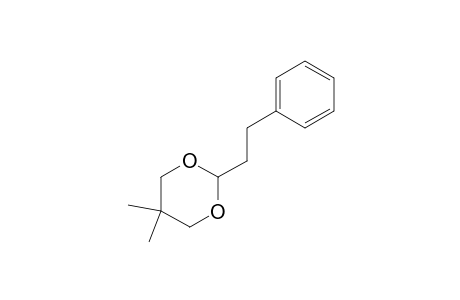 5,5-Dimethyl-2-phenethyl-1,3-dioxane