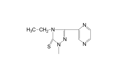 4-ETHYL-2-METHYL-5-(2'-PYRAZINYL)-1,2,4-TRIAZOLE-3-THIONE