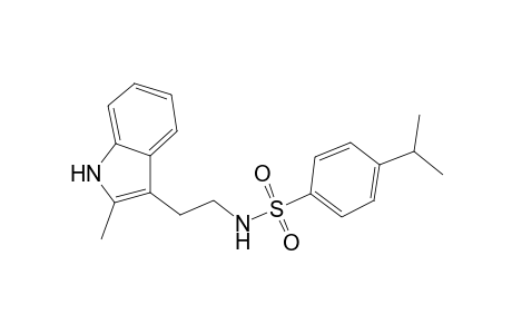 4-Isopropyl-N-[2-(2-methyl-1H-indol-3-yl)ethyl]benzenesulfonamide