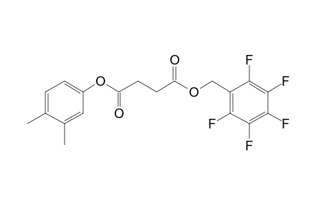 Succinic acid, 3,4-dimethylphenyl pentafluorobenzyl ester