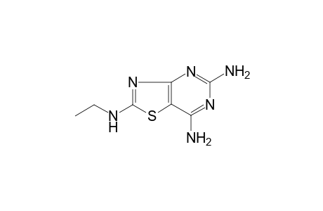 Thiazolo[4,5-d]pyrimidine-5,7-diamine, 2-ethylamino-