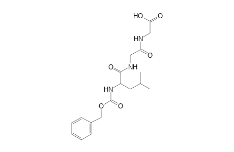 N-[N-(N-carboxy-L-leucyl)glycyl]glycine, N-benzyl ester