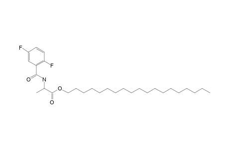 D-Alanine, N-(2,5-difluorobenzoyl)-, nonadecyl ester