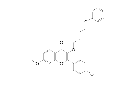 4',7-Dimethoxy-3-(4-phenoxybutoxy)flavone