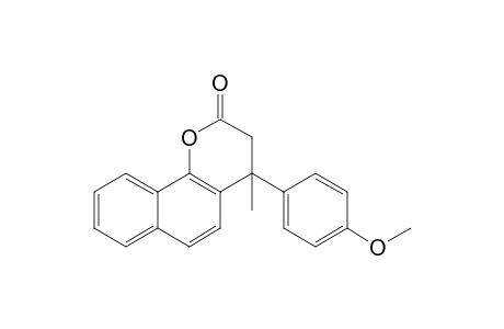 4-(4-Methoxyphenyl)-4-methyl-3H-benzo[h]chromen-2-one