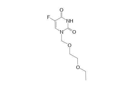 1H-Pyrimidine-2,4-dione, 1-(2-ethoxyethoxymethyl)-5-fluoro-