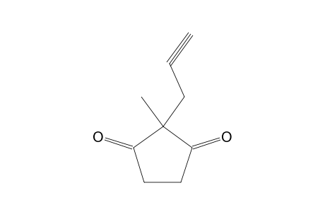 2-Methyl-2-(2-propynyl)-1,3-cyclopentanedione