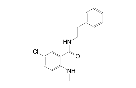 5-Chloro-2-methylamino-N-phenethylbenzamide