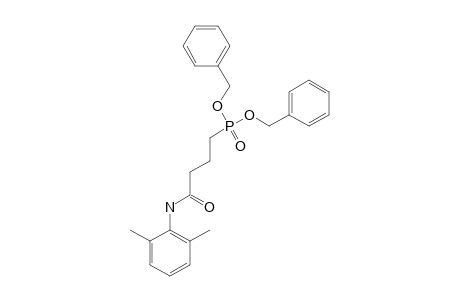 DIBENZYL-3-(2,6-DIMETHYLCARBAMOYL)-PROPYLPHOSPHONATE