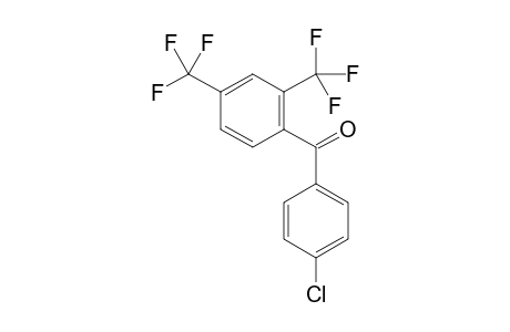 (3,5-Bis(trifluoromethyl)phenyl)(4-chlorophenyl)methanone