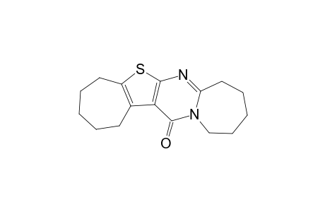 1,2,3,4,5,8,9,10,11,12-decahydro-14H-cyclohepta[4',5']thieno[2',3':4,5]pyrimido[1,2-a]azepin-14-one