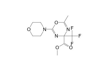 2-Methyl-6-morpholin-4-yl-4-trifluoromethyl-4H-[1,3,5]oxadiazine-4-carboxylic acid methyl ester