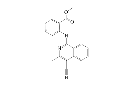 METHYL-2-[(4-CYANO-3-METHYLISOQUINOLIN-1-YL)-AMINO]-BENZOATE