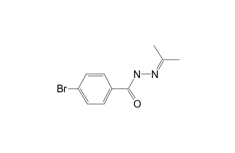 Benzoic acid, 4-bromo-, isopropylidenehydrazide