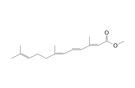 (2E,4E,6E)-3,7,11-trimethyldodeca-2,4,6,10-tetraenoic acid methyl ester