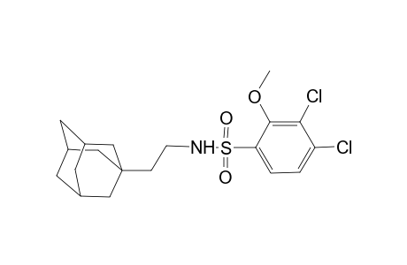 N-[2-(1-adamantyl)ethyl]-3,4-bis(chloranyl)-2-methoxy-benzenesulfonamide