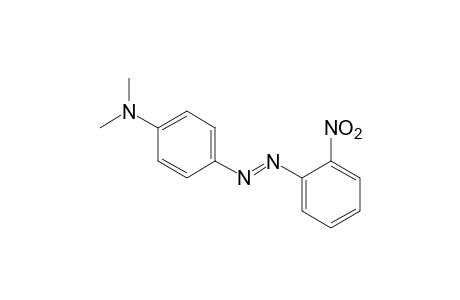N,N-dimethyl-p-o-nitrophenylazo aniline
