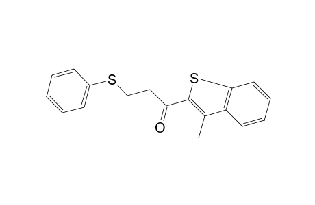 1-(3-methylbenzo[b]thien-2-yl)-3-(phenylthio)-1-propanone