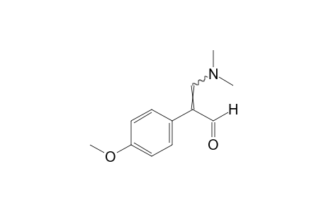 beta-(dimethylamino)-p-methoxyatropaldehyde