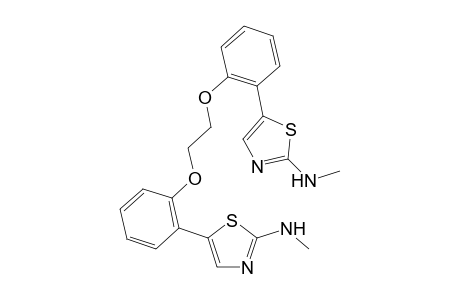 5-(2-(2-(2-(2-(Methylamino)thiazol-5-yl)phenoxy)ethoxy)phenyl)-N-methylthiazol-2-amine