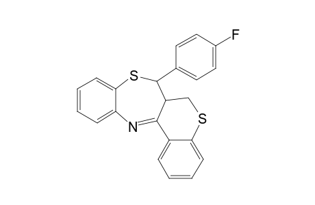 7-(4-Fluorophenyl)-6A,7-dihydro-6H-[1]benzothiopyrano[3,4-C][1,5]benzothiazepine