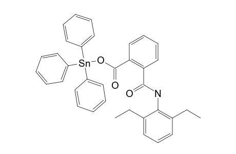 TRIPHENYLTIN-(IV)-[2-[(2',6'-DIETHYLPHENYLAMIDO)]-BENZOATE]