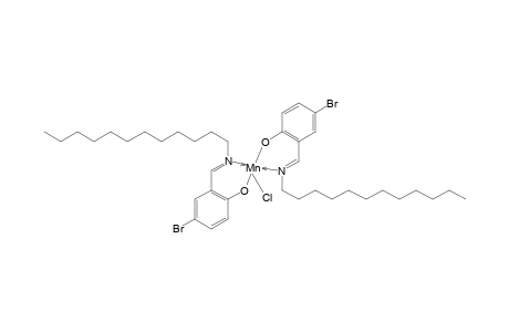 bis(5-bromo-N-dodecylsalicylideneaminoato))chloromanganese