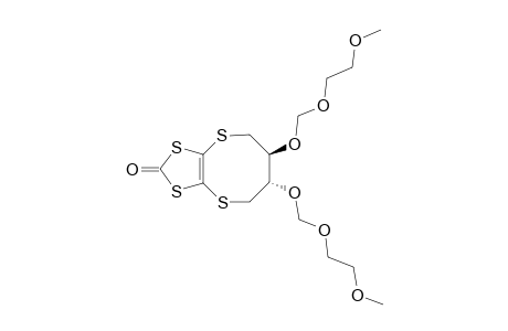 (6R,7R)-6,7-BIS-(2-METHOXYETHOXYMETHOXY)-5,6,7,8-TETRAHYDRO-1,3-DITHIOLO-[4.5-B]-[1.4]-DITHIOCIN-2-ONE
