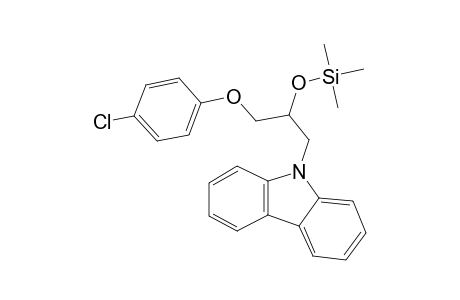 1-(9H-Carbazol-9-yl)-3-(4-chlorophenoxy)-2-propanol, trimethylsilyl ether