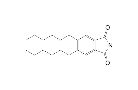 5,6-Dihexylisoindole-1,3-dione