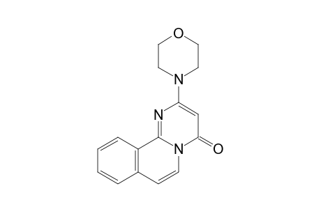 2-morpholino-4H-pyrimido[2,1-a]isoquinolin-4-one