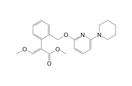 Methyl (E)-3-methoxy-2-[2-[[6-(1-piperidyl)-2-pyridyl]oxymethyl]phenyl]prop-2-enoate