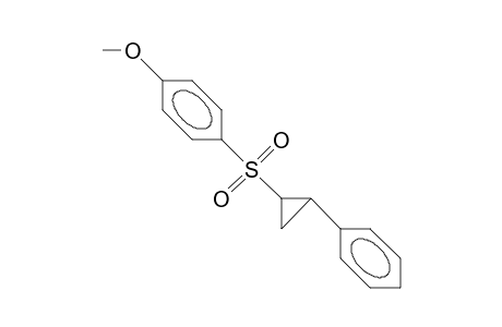 cis-4-Methoxy-phenyl 2-phenyl-cyclopropyl sulfone