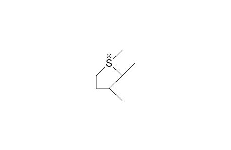 1,cis-2,cis-3-Trimethyl-tetrahydrothiophenium cation