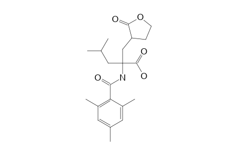 alpha-isobutyl-2-oxotetrahydro-alpha-(2,4,6-trimethylbenzamido)-3-furanpropionic acid