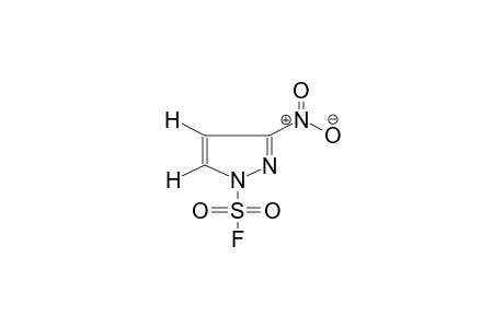 1-N-FLUOROSULPHONYL-3-NITROPYRAZOLE